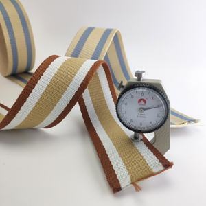 Cinta de cuero para cinturón, cinta gruesa de 2mm de Color de poliéster intertono de 4,5 cm, accesorios de moda - Product Image 6