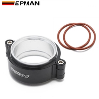 EPMAN-Collier d'échappement HD avec système à bride en V, assemblage anodisé, 2 "2.5" 2.75 "3" 3.5 "4", tuyau de décharge turbo de diamètre extérieur, EPKKA