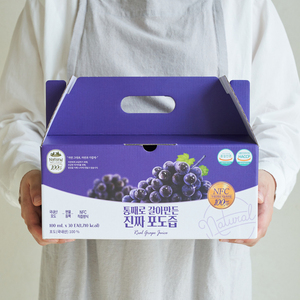 Jugo de uva real NFC 100mL x 30ea Jugo de uva puro con tecnología NFC Jugo espeso sin agua lleno de dulzura saludable - Product Image 3