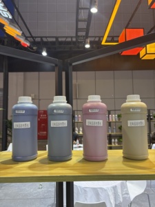 Konica Starfire <span class=keywords><strong>Seico</strong></span> Polaris C+M+Y+K Eco-Solvent pour impression numérique grand format certifié MSDS en bouteilles Solvent-A - Product Image 4