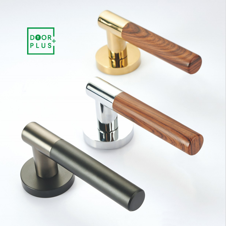 Классическая американская дверная ручка Doorplus под дерево, высококачественные внутренние дверные ручки, Мебельная ручка