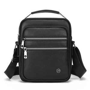 Sac Messager de Voyage en Cuir PU de Luxe pour Homme, Personnalisé, Imperméable, Sac à Bandoulière Décontracté avec Logo, Vente en Gros - Product Image 1