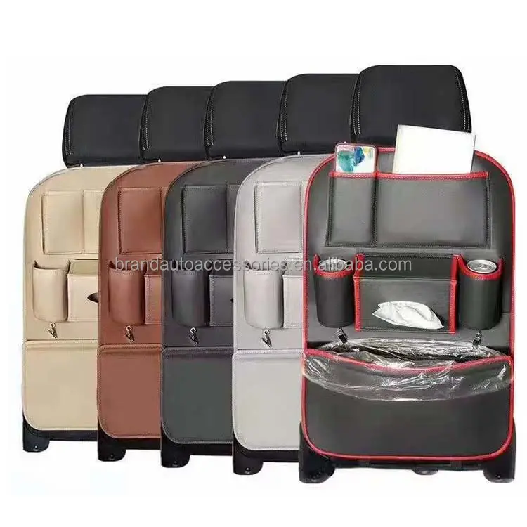 Auto Front Achterbank Laptop Boeken Opbergtas Tactische Opknoping Auto Seat Organizer Met Fles Houders