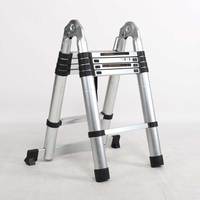Échelle télescopique portable en aluminium à double face, multi-usages, pour toit de voiture, à prix abordable