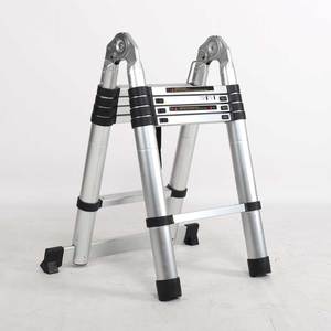 Échelle télescopique portable en <span class=keywords><strong>aluminium</strong></span> à double face, multi-usages, pour toit de voiture, à prix abordable - Product Image 2
