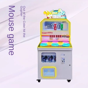 Macchina da Gioco Video a Gettoni 'Hit the Gopher' con Accettatore <span class=keywords><strong>di</strong></span> Banconote, Attrezzatura <span class=keywords><strong>per</strong></span> Divertimento in Metallo <span class=keywords><strong>per</strong></span> <span class=keywords><strong>Bambini</strong></span>, Garanzia <span class=keywords><strong>di</strong></span> 1 Anno - Product Image 3