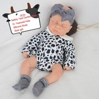 Poupées Reborn LouLou en silicone souple de 13 pouces, personnalisation du sexe et de la coiffure, jouets de poupées simulant des nourrissons prématurés