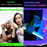 Mode garde la vraie vie intelligente hip hop jouer à la vidéo enfants jeu smartwatch mobile montre intelligente jeu montre intelligente