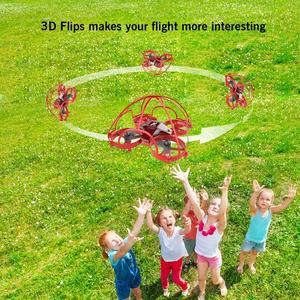 China new product, more petty 2 4G 3D aerial Stunt Roll order child tender best Rc Mini Drone - Product Image 4