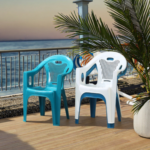 Großhandel Günstige Stapelbare Armlehne Garden Dining Restaurant Weißer Plastiks tuhl für Veranstaltungen Vermietung Silla De Plastico Para <span class=keywords><strong>Jardin</strong></span> - Product Image 3