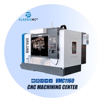Centre d'usinage vertical CNC personnalisé VMC1160, 3 axes, 4 axes, 5 axes, centre d'usinage CNC économique
