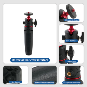 Mini trépied pour <span class=keywords><strong>selfie</strong></span>, bâton portable adapté à la caméra d'action OSMO 360 Action5pro4, photographie, extension de <span class=keywords><strong>selfie</strong></span>, support de tige - Product Image 5