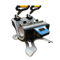 Presse à transfert thermique semi-automatique double station Lansong haute efficacité pour tasses, imprimante à plat 280W 110V-220V