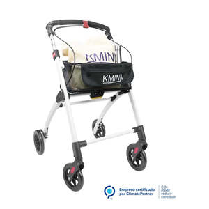 <span class=keywords><strong>Andador</strong></span> Compacto para Uso en Interiores y Exteriores, Andadores para Personas Mayores y Adultos con Bandeja, Blanco y Negro, <span class=keywords><strong>KMINA</strong></span> K10009 - Product Image 1
