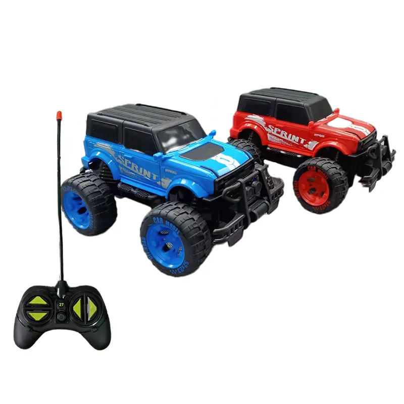 Custom 27HZ 2.4G Atacado fábrica de Controle Remoto Carro Brinquedo Alta Velocidade RC Veículo Off-Road Para Crianças