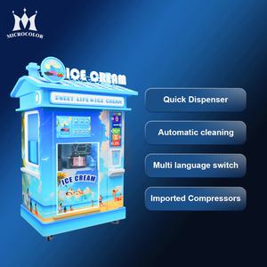 24 heures de service en ligne <span class=keywords><strong>Robot</strong></span> distributeur automatique de crème glacée <span class=keywords><strong>Smoothie</strong></span> distributeur automatique - Product Image 4