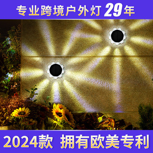 ไฟติดผนังโซลาร์เซลล์ความสว่างสูง 9LED กันน้ำสำหรับภายนอกอาคาร ตัวเรือนอะลูมิเนียม เหมาะสำหรับตกแต่งสวนและบ้านพักตากอากาศ - Product Image 5