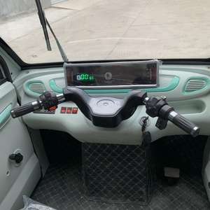 Triciclo Eléctrico de Carrocería Cerrada Fabricado en China, de Alta Velocidad, con 3 Asientos, para Transporte de Pasajeros y Uso Doméstico - Product Image 4