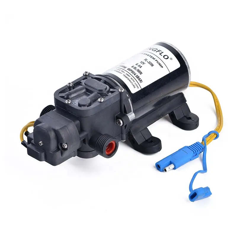 Singflo 12V DC FL-3206 6LPM 60psi dc water pump for camp shower