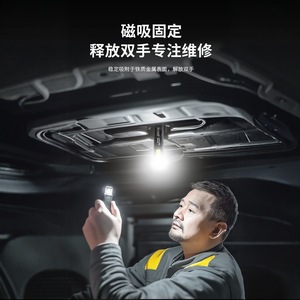 Lampe torche LED rechargeable haute puissance, charge rapide Type-C, éclairage portable pour l'extérieur - Product Image 4