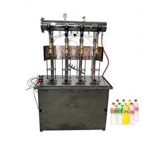 <span class=keywords><strong>Machine</strong></span> de remplissage semi-automatique de boissons gazeuses professionnelle à pression pneumatique pour vin, bière et soda, avec cylindre de CO2. - Product Image 3