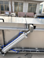 Commerciële Kleine Voedsel Lommerrijke Fruit Schone Wasmachine Luchtbel Groente Wasmachine