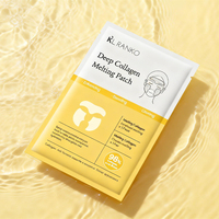 Patch Fondant au Collagène OEM avec Collagène et Glutathion Hydratant et Raffermissant pour le Front et les Joues – Soin Multi-Régions pour un Effet Tenseur Cutané