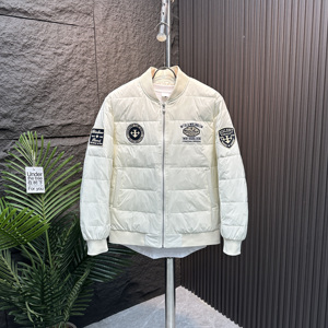 Venta al por mayor de los hombres Reversible Nylon Puffer Chaquetas Negro con capucha de invierno Puff-Filled Bubble Cremallera larga Logotipo personalizado Cálido al aire libre