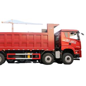 Nieuwe Sinotruck FAW 8x4 12-wiel 8m vrachtwagen diesel Euro 5 Weichai motor FAST versnellingsbak achteruitrijcamera links zware kiepwagen 11-20T - Product Image 1
