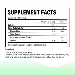 เยลลี่ใยอาหารสำหรับเด็ก OEM ปราศจากน้ำตาล ไม่ใช่จีเอ็มโอ ช่วยระบบย่อยอาหาร ผลิตภัณฑ์เสริมอาหาร โรงงานผลิตโดยตรง - Product Image 4