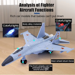 <span class=keywords><strong>เครื่องบิน</strong></span>จำลองโลหะผสม ของเล่นเครื่องบินเจ็ท ทหารอากาศ ของเล่นเครื่องบินแบบหล่อขึ้นรูปสำหรับเด็ก ของขวัญที่ดีที่สุดสำหรับเด็กผู้ชาย <span class=keywords><strong>เครื่องบิน</strong></span>โลหะผสม Su-35 รุ่น<span class=keywords><strong>เครื่องบิน</strong></span><span class=keywords><strong>รบ</strong></span> - Product Image 3
