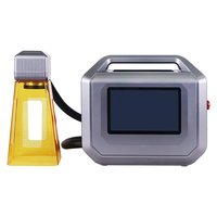 Máquina de Marcado Láser Portátil de 20w 30w para Acero Inoxidable, Hierro y Metal, con Batería o Sin Batería, Precio Competitivo