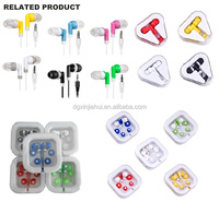 Headset Earbud Berkabel 3.5mm Warna-warni Laris 2026 Dengan Mikrofon, Earphone Sport untuk Ponsel