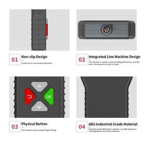 Testeur de batterie de voiture OBD2 550 4,9-32V 100-2000CCA 2Ah-220Ah Outil de diagnostic de vérification du système de batterie - Product Image 2