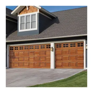 Bolang elettrico 16 'x 7' piano sopraelevato porta del Garage in alluminio pannello porta del garage porta pieghevole porta garage