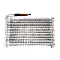 Évaporateur à ailettes en aluminium, serpentin de refroidissement par air, condenseur de réfrigération, évaporateur de réfrigérateur sans givre
