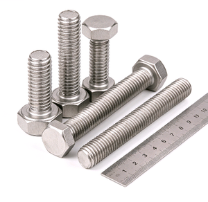 Pernos de Cabeza Hexagonal ASME B18.2.1 Grado 5 con Rosca UNC de Acero al Carbono Zincado para Construcción de Oleoductos - Product Image 1