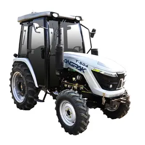 Trattore compatto dell'azienda agricola e del giardino dello sterzo idraulico 55HP 4WD