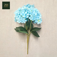 Buket Bunga Hydrangea Buatan Multi-Warna Zhuohui dari Sutra untuk Dekorasi Gapura Pernikahan di Kamboja