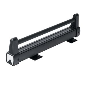 Xiduo Pull-Out Trouser Rack <b>Black</b> Iron Ceiling Mount Double Damper Track Detachable Storage <b>Wardrobe</b> Hardware - Product Image 2