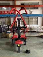 Équipement de musculation de haute qualité pour salle de sport commerciale, machine à charge de plaques pour lat pulldown