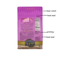 Type de produit alimentaire de haute qualité et emballage de sac Sac de riz au jasmin classique avec poignée/sac de riz en plastique 1kg 3kg 5kg