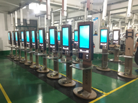 Máquina POS de quiosco de pago con módulo RFID, terminal de autoservicio, lector de tarjetas de quiosco, impresora térmica, tienda de ropa