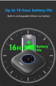 BOYA Blobby Pro riduzione del rumore Bt vivavoce 4-Mic <span class=keywords><strong>Array</strong></span> <span class=keywords><strong>microfono</strong></span> da conferenza USB per riunioni chiamate Online Streaming - Product Image 6