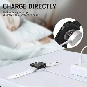 Precio de fábrica Correa <span class=keywords><strong>Applewatch</strong></span> Ultra 49mm funda de reloj para Apple Watch funda de fibra de carbono TPU funda protectora para reloj inteligente - Product Image 5