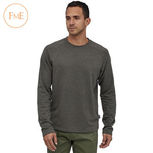 100% algodón Unisex sudadera de manga larga cuello redondo impresión personalizada patrón sólido de alta calidad de talla grande característica anticontracción - Product Image 4