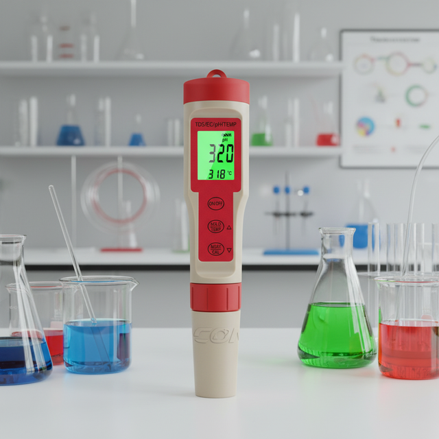EZ9908 PH Meter Probe Sensor Glass Electrode Water Quality Tester 0.5 pH Accuracy for Industrial Wastewater Treatment Laboratory