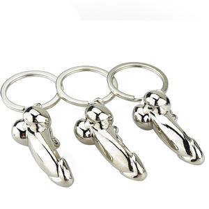 Humorous erkek komik erkek Penis kolye anahtarlık eğlenceli hediye fikir Metal anahtarlık araba çantası Charms - Product Image 1
