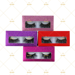 Tùy chỉnh Lash Hộp bao bì DIY Lash phần mở rộng Mỹ phẩm sử dụng miếng bọt biển lót lá vàng in ấn tùy chỉnh lông mi hộp giấy - Product Image 3