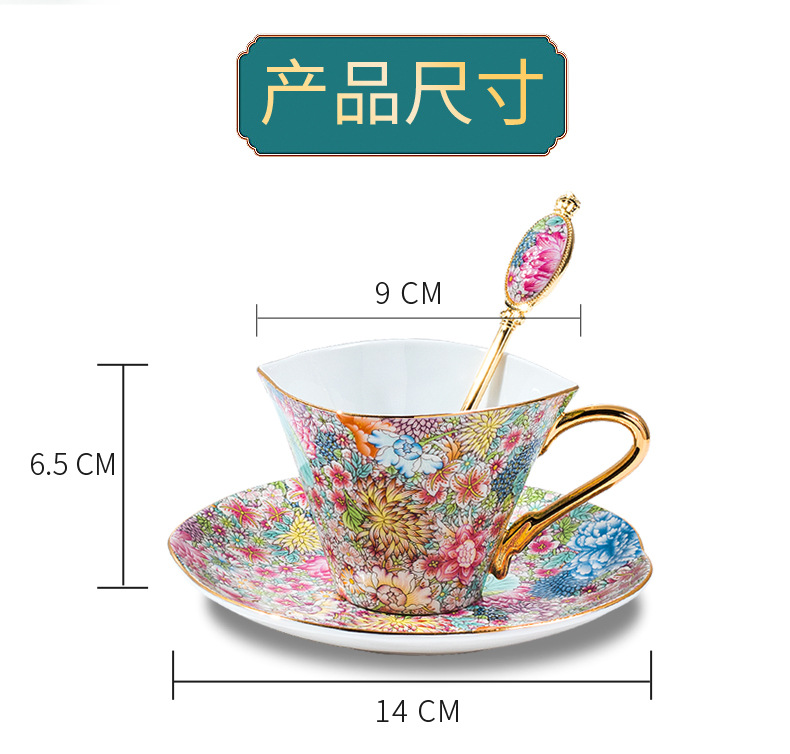En forma de corazón 1 taza 1 plato